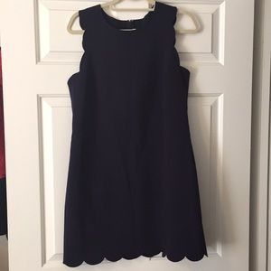 Size 10 navy J. Crew dress